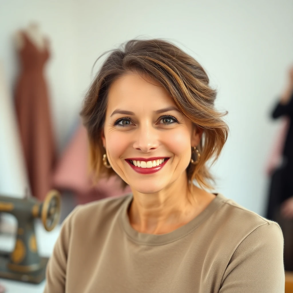 Portrait de la couturière