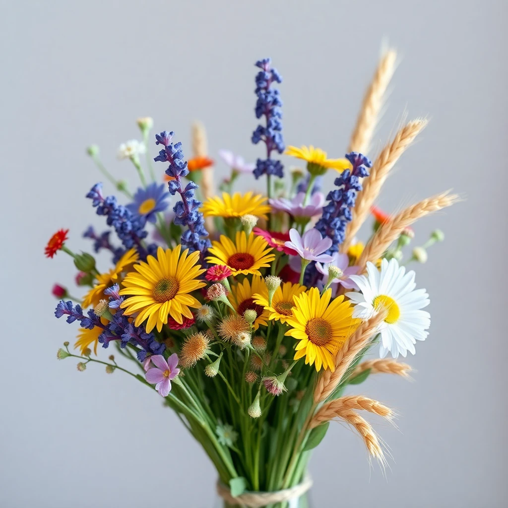 Fleuriste au travail